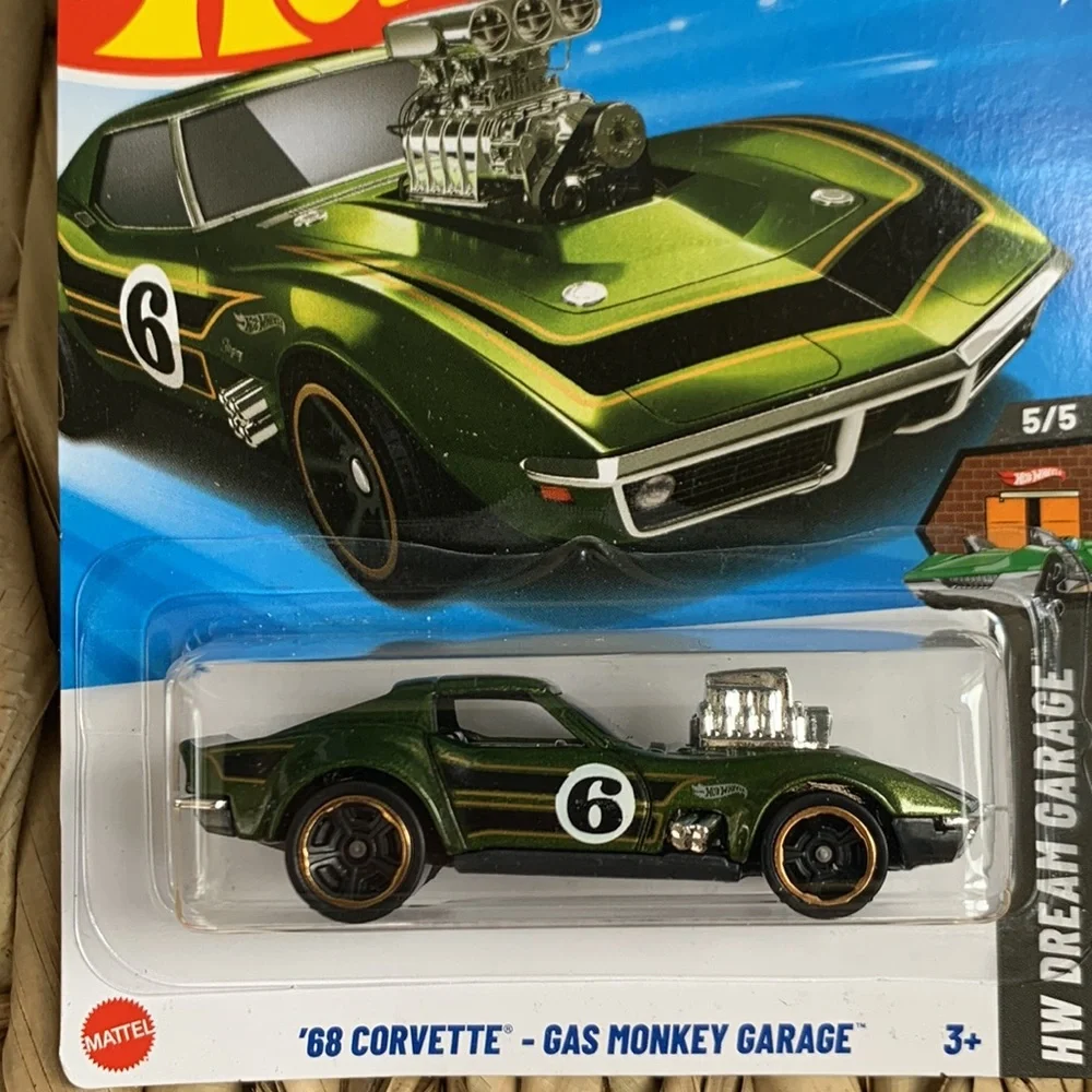 1968 Corvette Gas Monkey Garage Hot Wheels Chevy Chevrolet Green Car 60s Vette